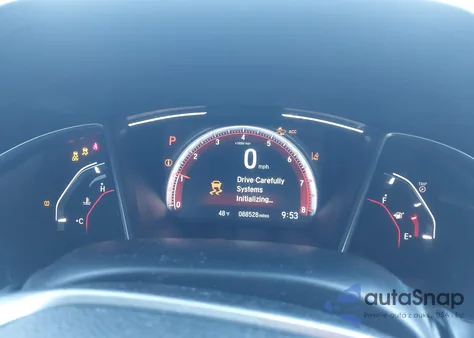 2019 Honda Civic Sport z USA, uszkodzony, nr VIN 2HGFC2F85KH544679